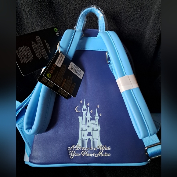 Cinderella Castle GITD Loungefly Mini Backpack - Picture 3 of 5